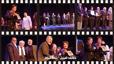 لماذا بكت فردوس عبد الحميد أثناء تكريمها؟ كاميرا بلدنا اليوم ترصد الحدث