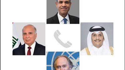 مصر تبحث مع قطر والعراق والأمم المتحدة تطورات الوضع في سوريا