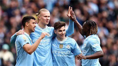 السيتي يتعادل إيجابياً مع كريستال بالاس في الدوري الإنجليزي