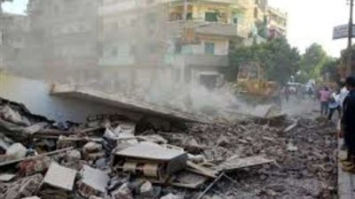 النيابة العامة تأمر بتشكيل لجنة هندسية لمعاينة عقار العباسية المنهار