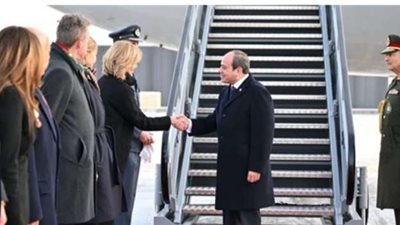 بختام جولته الأوروبية.. الرئيس السيسي يصل مقر إقامته في أيرلندا