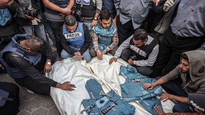 وفقًا لتقرير مراسلون بلا حدود ..  فلسطين الأخطر عالميا على الصحفيين