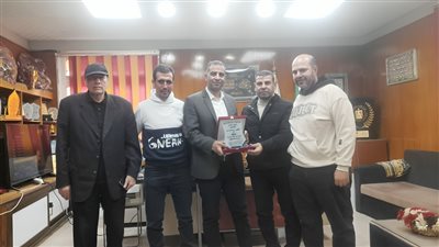 ”كفر مويس“ تكرم مدير رياضة القليوبية على نجاح دوري مراكز الشباب