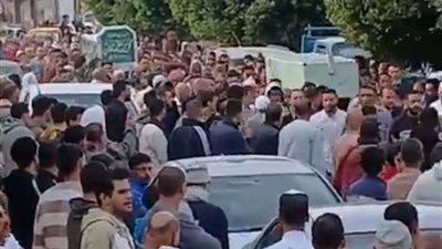 الحزن يخيم على أهالي قرية ديروط بالبحيرة..تشييع جثمانى المتسابقة« سعاد المزين ووالدتها » إلى مثواهم الأخير (صور)