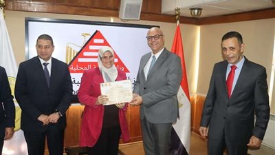 محافظ القليوبية يشهد انتهاء تدريب المهندسين الجدد بمركز التنمية المحلية بسقارة