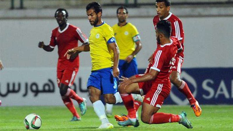 جانب من المباراة