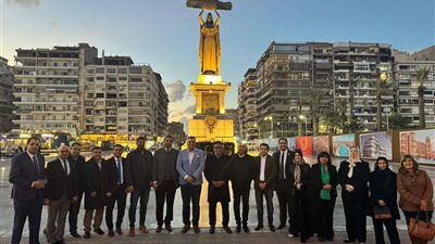 قطار حزب الوعي يتوقف في بورسعيد ثاني محطات حملة طرق الأبواب