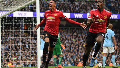 نهاية المباراة.. مان يونايتد يحسم الديربي لصالحه أمام مانشستر سيتي