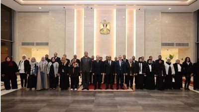 الأعضاء القانونيين الجدد بـ«الشهر العقاري» يؤدون اليمين القانونية أمام وزير العدل