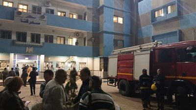 محافظ قنا يتابع حالة مصابي حريق مستشفى الصدر