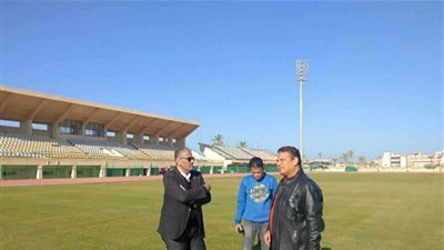 وكيل وزارة الشباب بشمال سيناء يتفقد المنشآت الرياضية لمتابعة سير العمل والانضباط