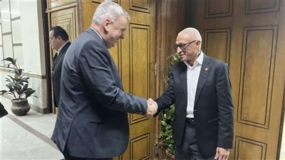 محافظ شمال سيناء يلتقي السفير الألماني قبل جولته لتفقد معبر رفح