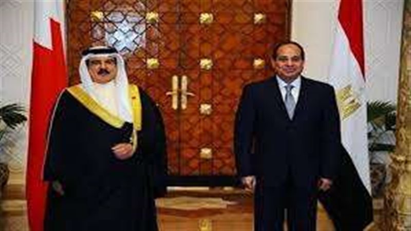 السيسي وملك البحرين