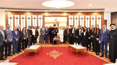 البابا تواضروس .. يستقبل 