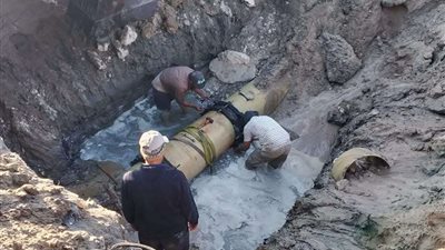 عطل مفاجئ بمحطة الرفع الرئيسية في مدينة بلطيم بكفر الشيخ يوقفها عن العمل قبل تدخل المحافظة