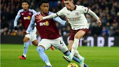 أستون فيلا يزيد سلسلة هزائم مانشستر سيتي بفوزه عليه