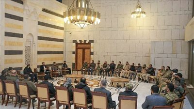 الشرع يلتقي بقادة الفصائل العسكرية لبحث تشكيل الجيش السوري المستقبلي