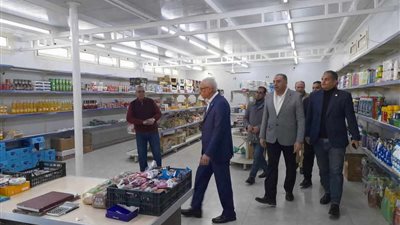 محافظ شمال سيناء يتفقد إدارات الديوان العام والمركز التكنولوجي