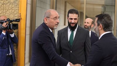 وزير الخارجية الأردني يلتقي بالجولاني لمناقشة قضايا الإرهاب والحدود والمساعدات