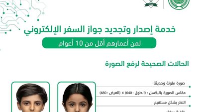 ما هي شروط تجديد جواز السفر السعودي للأطفال؟ الشروط وخطوات التجديد عبر منصة أبشر والأوراق
