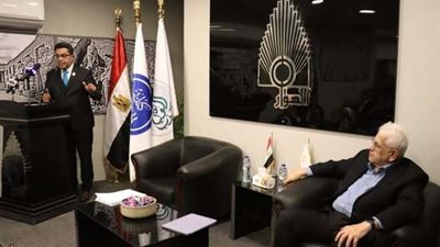 في ضيافة حزب الوعي الدكتور حسام بدراوي.. وجلسة  حول التغيير السياسي