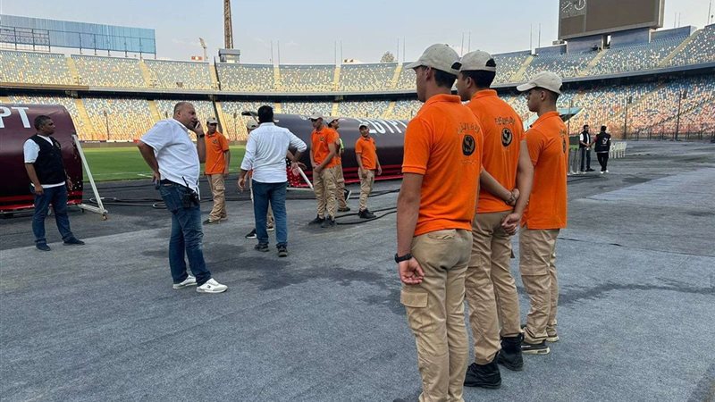تأمين مباراة الزمالك