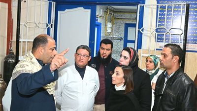 محافظ البحيرة تتفقد مستشفى المحمودية المركزي