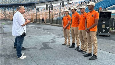 الأمن ينهي استعداداته لتأمين مباراة الأهلي وإنبي الليلة