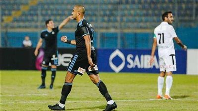 الجباس ينقذ بيراميدز من التعادل أمام الجونة بدوري نايل