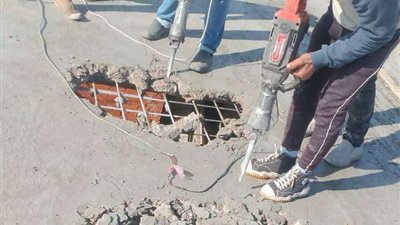 إزالة 6 حالات بناء مخالف و حالتين على أرض زراعية خلال حملات مكبرة بكفر الدوار