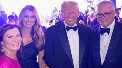 احتفالات رأس السنة 2025.. موريسون وترامب في فلوريدا