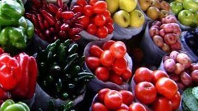 استقرار أسعار الخضروات والفاكهة والطماطم ب7 جنيه