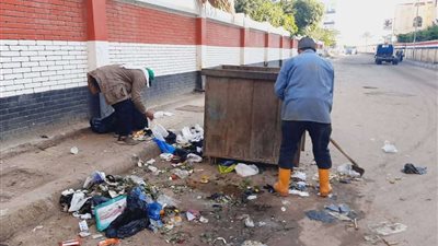 رفع تراكمات القمامة وإزالة الأتربة خلال حملة نظافة مكبرة برشيد و الدلنجات