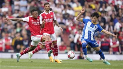 بث مباشر لمباراة آرسنال وبرايتون في الدوري الإنجليزي