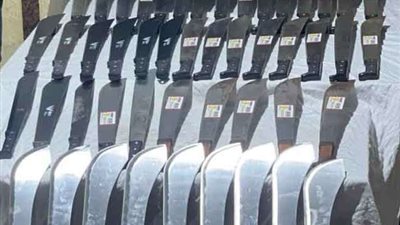 سقوط تاجر حوَّل محل وكرا لتجارة الأسلحة البيضاء فى الخفاء بالبحيرة