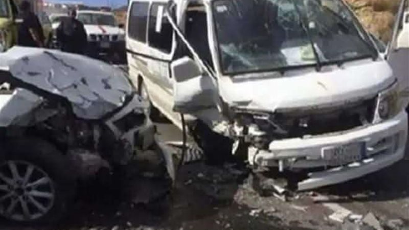 حادث انقلاب سيارة