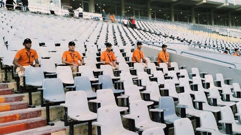 تأمين مباراة الزمالك