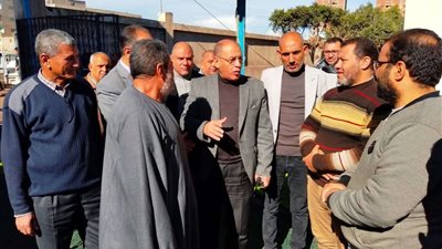 وكيل زراعة البحيرة يتابع سير العمل بالإدارة الزراعية بأبو حمص