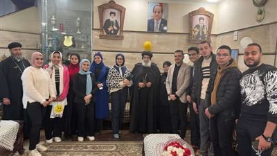 نواب الطلائع وشباب مصر ونموذج محاكاة الشيوخ يهنئون الإخوة المسيحيين بالعيد في كافة المحافظات
