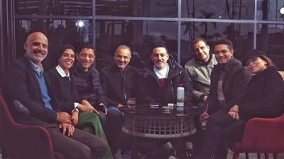 مي عز الدين تعود للظهور بعد غياب في كواليس مسلسل 