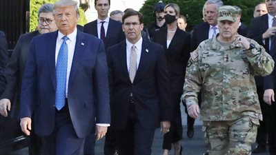 أزمة في الجيش الأمريكي: جدل حول أوامر ترامب بنشر القوات داخل البلاد