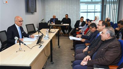 توجيهات لرئيس جامعة عين شمس خلال اجتماعه بمجلس قطاع التعليم