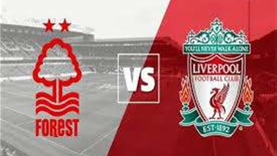 مباراة ليفربول ضد نوتنجهام فورست في الدوري الإنجليزي