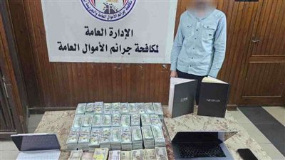 ضبط شخص بالغربية لتورطه في الإتجار غير المشروع بالنقد الأجنبي خارج السوق المصرفي