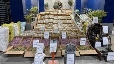 الداخلية تضبط عامل بحوزته 4 ملايين قطعة ألعاب نارية بالفيوم