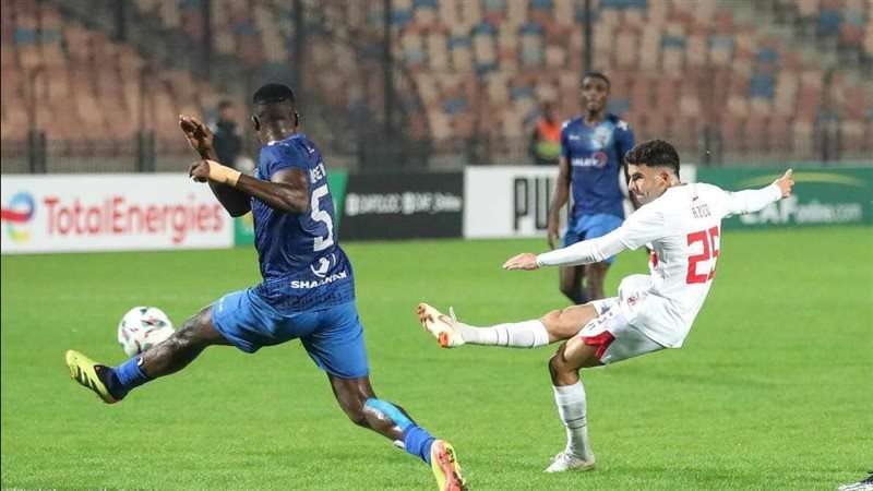 مباراة الزمالك وبلاك