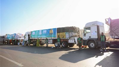 طريق الأمل يمتد من مصر إلى غزة.. إطلاق القافلة الإغاثية التاسعة للتحالف الوطني لدعم الفلسطينيين