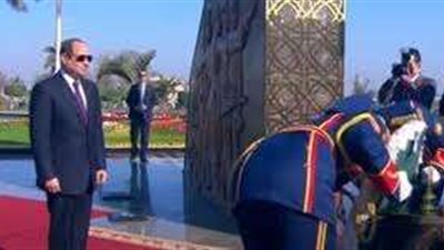 الرئيس السيسي يصل إلى أكاديمية الشرطة للاحتفال بعيد الشرطة الثالث والسبعين