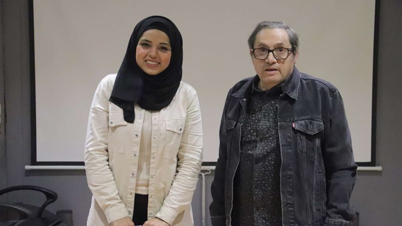 المخرج عادل عوض وآية