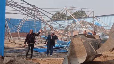 إزالة فورية لـ 12حالة تعدي ومتغير مكاني بالمنوفية ( صور وتفاصيل )